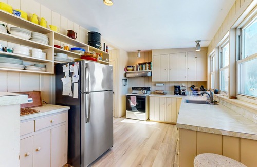 Barnstable Casa | Ocean-view home with private beach, streaming, grill, outdoor shower, deck, & AC
