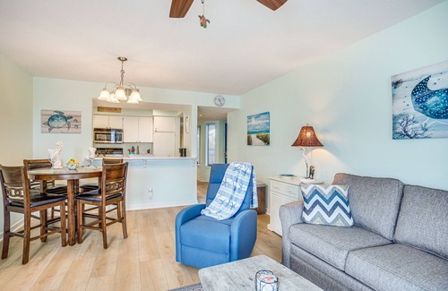 Oceanmarsh Subdivision Condominio | Ocean-View Saint Helena Island Condo - Pool Access