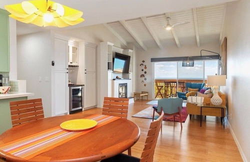 Solana Beach Condominio | Ocean View single story, Pool, Spa, Beach Access