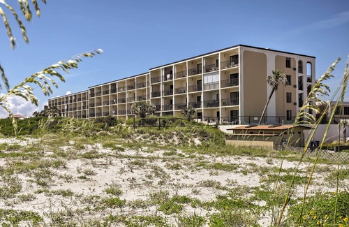 Crescent Beach Apartamento | Ocean-view St Augustine Studio w/ Pool Access!