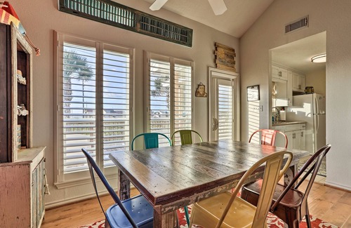 Isla Del Sol Casa | ¡NUEVO! Galveston Beach House w / Ocean Views + 2 Decks!