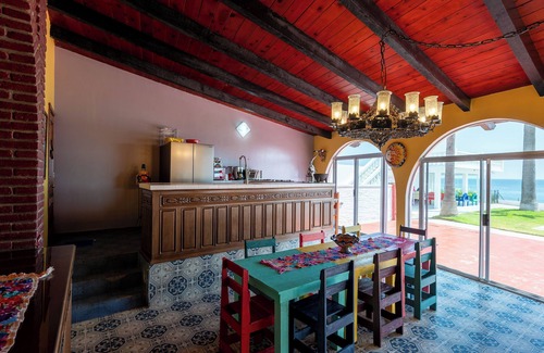 Rosarito Casa | Oceanfront 5 Bedroom Hacienda with Stunning Views and Private Terrace.