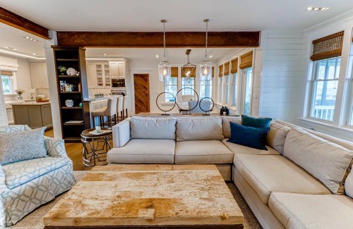 South Beach Casa | Oceanfront Bald Head Home with Private Boardwalk to the Beach