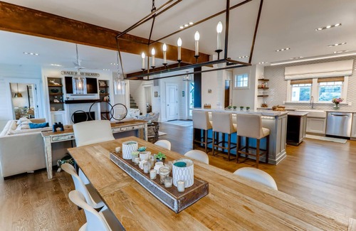 South Beach Casa | Oceanfront Bald Head Home with Private Boardwalk to the Beach