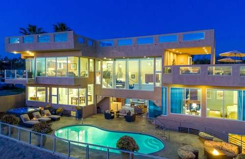 La Jolla Casa | Frente al mar, piscina, jacuzzi, paseo al pueblo, cine en casa y ascensor.