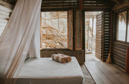 Mazunte Apartamento | Oceanfront cabin in Playa Mermejita Mazunte
