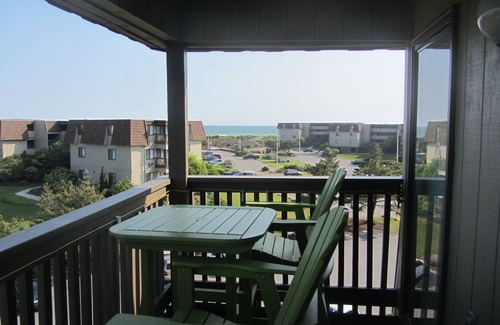 Morehead City Condominio | Condominio frente al mar, increíbles vistas al océano y al sonido, tercer piso, vientos del sur, 2 piscinas.