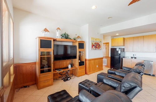 Hatteras Casa | Oceanfront, dog-friendly house with private pool, hot tub, & central AC