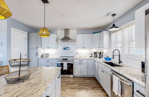 Frisco Casa | Oceanfront dog-friendly home with private hot tub, ocean-view sundecks, AC & W/D