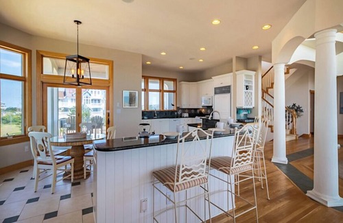 Hatteras Casa | Oceanfront Hatteras home w/ endless views, pool, hot tub, rec room & more!