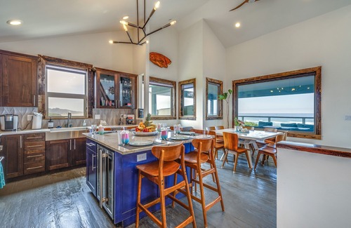 South Beach Casa | Casa elegante de Newport con jacuzzi y sauna en la playa