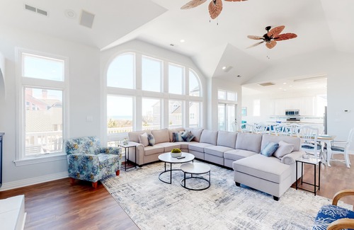 Buck Island Casa | Oceanfront home walkable to the beach with private pool & hot tub - dog-friendly