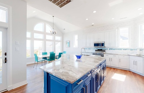 Buck Island Casa | Oceanfront home walkable to the beach with private pool & hot tub - dog-friendly