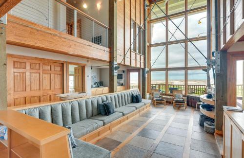 Sandhill Shores Casa | Oceanfront Home with Beach Access in Galveston