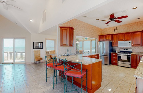Avon Casa | Oceanfront home with private pool, hot tub, sunrise view, & huge decks - dog-friendly
