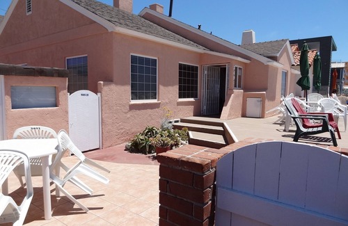 Central Mission Beach Casa | Casa frente al mar - 'El mejor patio' en Mission Beach - ¡Disponibilidad del 4 de julio!