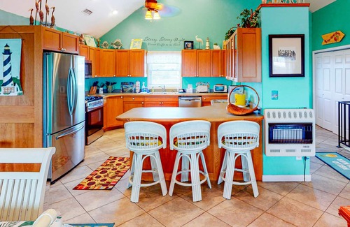 Hatteras Casa | Oceanfront House w/Private W/D/Central AC/Ocean Views/Free WiFi/Private Hot Tub