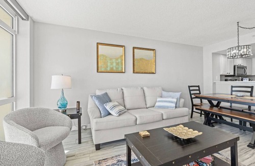 Atlantic Beach Condominio | Oceanfront - King Bed - 2br - 2ba - Kitchen - W&D