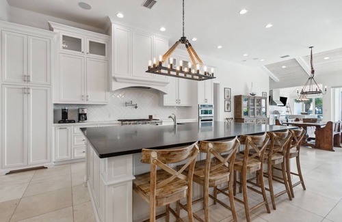 Fernandina Beach Casa | Oceanfront | Luxury Beachfront Home | Wall to Wall Folding Glass Doors Opening to Private Pool Deck