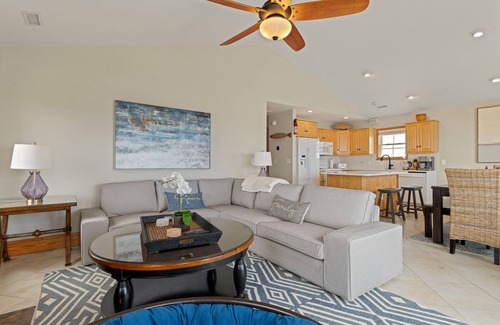 Rodanthe Casa | Oceanfront beach home w/ hot tub & game room and dolphin views off the back deck