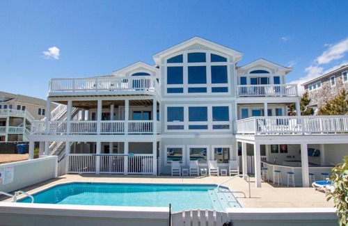 Carolina Dunes Casa | OCEANFRONT, Ocean Views, Pool, ELEV, H Tub, Dogs Welcome, CD1, A Great Place