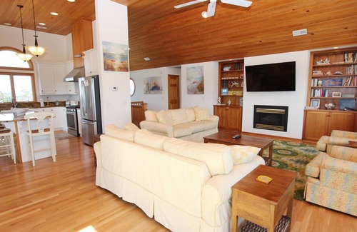 Duck Casa | SSV124, Ain't Life Grand / Oceanfront, 5 habitaciones, 3. 5 baños