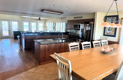 Ocean Isle Beach Casa | Oceanfront, Sound Front, Private Community, Luxury Home with Pool!