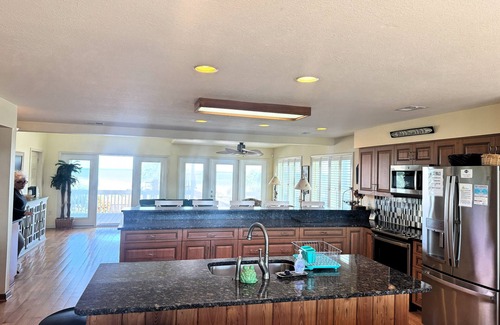 Ocean Isle Beach Casa | Oceanfront, Sound Front, Private Community, Luxury Home with Pool!