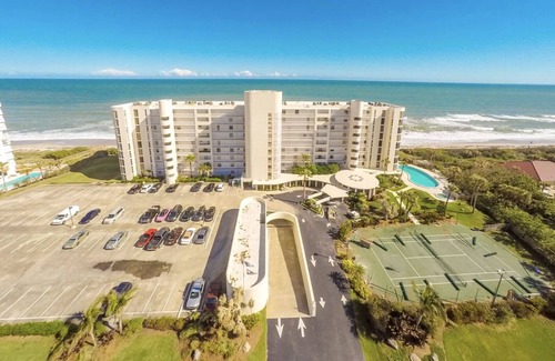 Indian Harbour Beach Condominio | Escapada frente al mar en una ciudad acogedora