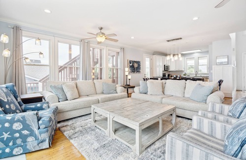 Folly Beach Casa | Oceanfront w/ Pool, Panoramic Deck Views, 5BDR | Folly Ocean Breeze by AvantStay