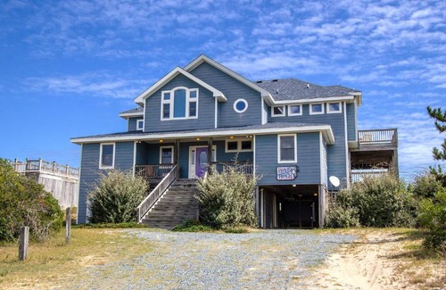 Carova Beach Casa | Oceanfront, Wild Horses, Ocean Views, Private Pool, 4x2251, Beauty & The Beach