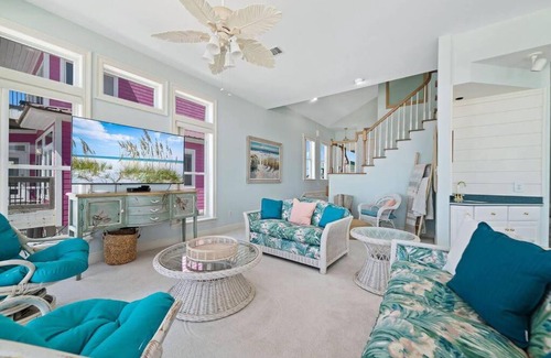 Gulf Shores Casa | Oceanfront/Zero Steps to Beach/Views/4BR