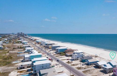 Gulf Shores Casa | Oceanfront/Zero Steps to Beach/Views/4BR