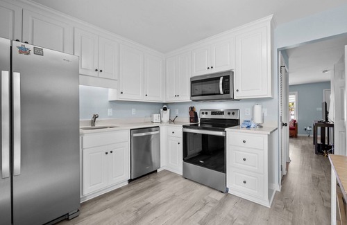 Atlantic Beach Condominio | Oceanside Condo in Atlantic Beach, NC-Anchors Away Unit 3