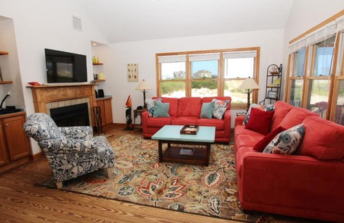Corolla Casa | Oceanside, Ocean Views, Close to Beach, Wild Horses, 4x1613, Bayberry Dune