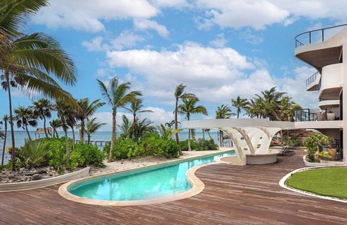 Soliman Bay Apartamento | Oceanview Penthouse Studio in Tankah
