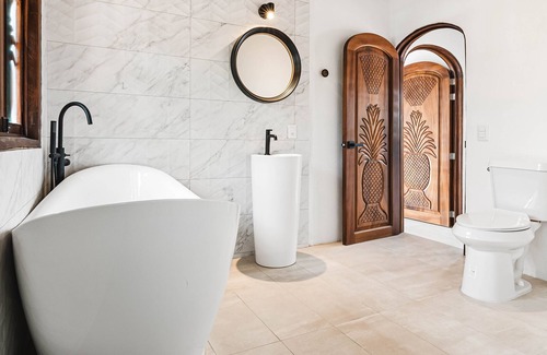 North End Casa | Oceanview Retreat with Private Pool - Just 3 Blocks from the Beach!