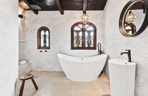 North End Casa | Oceanview Retreat with Private Pool - Just 3 Blocks from the Beach!