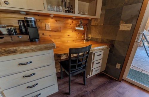 Springville Casa | Off-grid cabin with waterfall views at Peppermint Falls Ranch