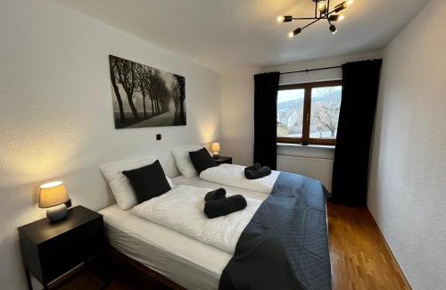 Michelbach an der Bilz Apartamento | OhPardon! MICHELBACH - Garten & Balkon, Sauna, Netflix