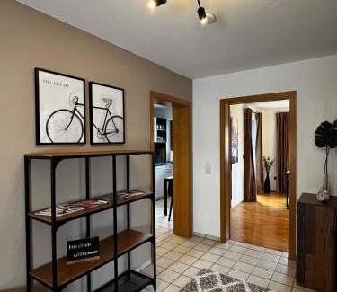 Michelbach an der Bilz Apartamento | OhPardon! MICHELBACH - Garten & Balkon, Sauna, Netflix