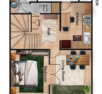 Balat Apartamento | Old Town Loft in Balat