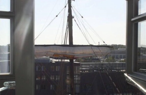 Wismar Casa | Vista del casco antiguo en el almacén de Ohlerich