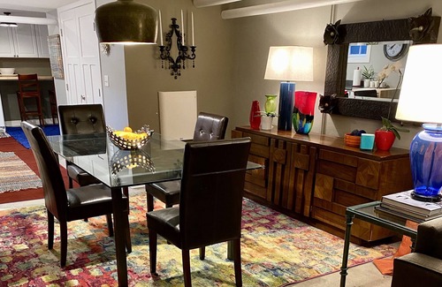 Cherry Creek Casa | Old World Charm Basement Level Flat in upscale Cherry Creek