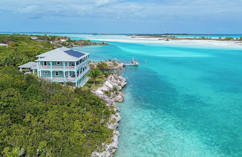 Great Exuma Casa | Ole Ike Bay-Luxury Villa Private Beach & Dock - 7 guests