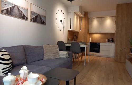 Zaspa Apartamento | OLii - Apartament z balkonem - AZW Gdańsk