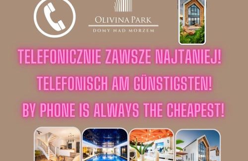 Rewal Casa | Olivina Park Spa - domki z dostępem do krytego basenu, saun, wyżywienia i atrakcji dla dzieci