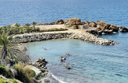 Kissonerga Villa | Villa-Premium-Baño con bañera-Vista al Mar
