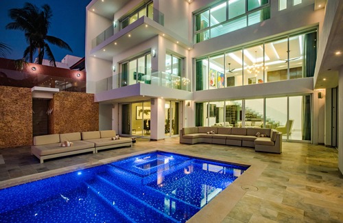 San Miguel Casa | Olympus Home - Luxury Oceanfront House w/Private Pier + Pool