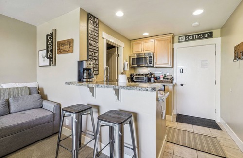 Truckee Apartamento | On-site Skiing: Truckee Studio w/ Balcony